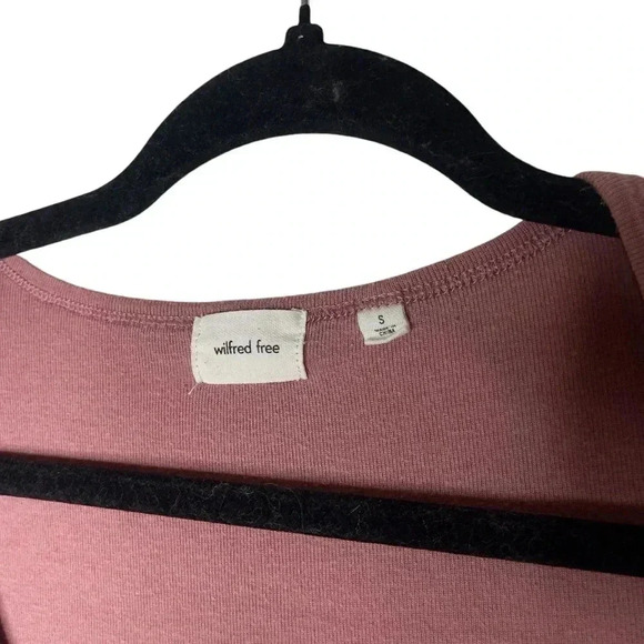 Aritzia Wilfred Free ‘Effie’  Long-sleeve Button Down Cardigan Top Size Small - Picture 7 of 12